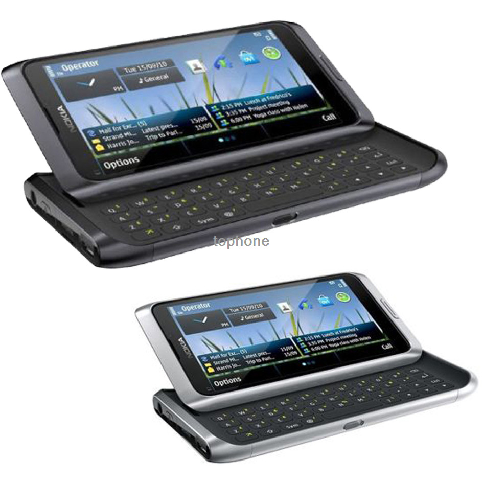 Original Unlocked Nokia E7-00 4″ Touch Screen Slide 16GB 3G Symbian Cell Phone