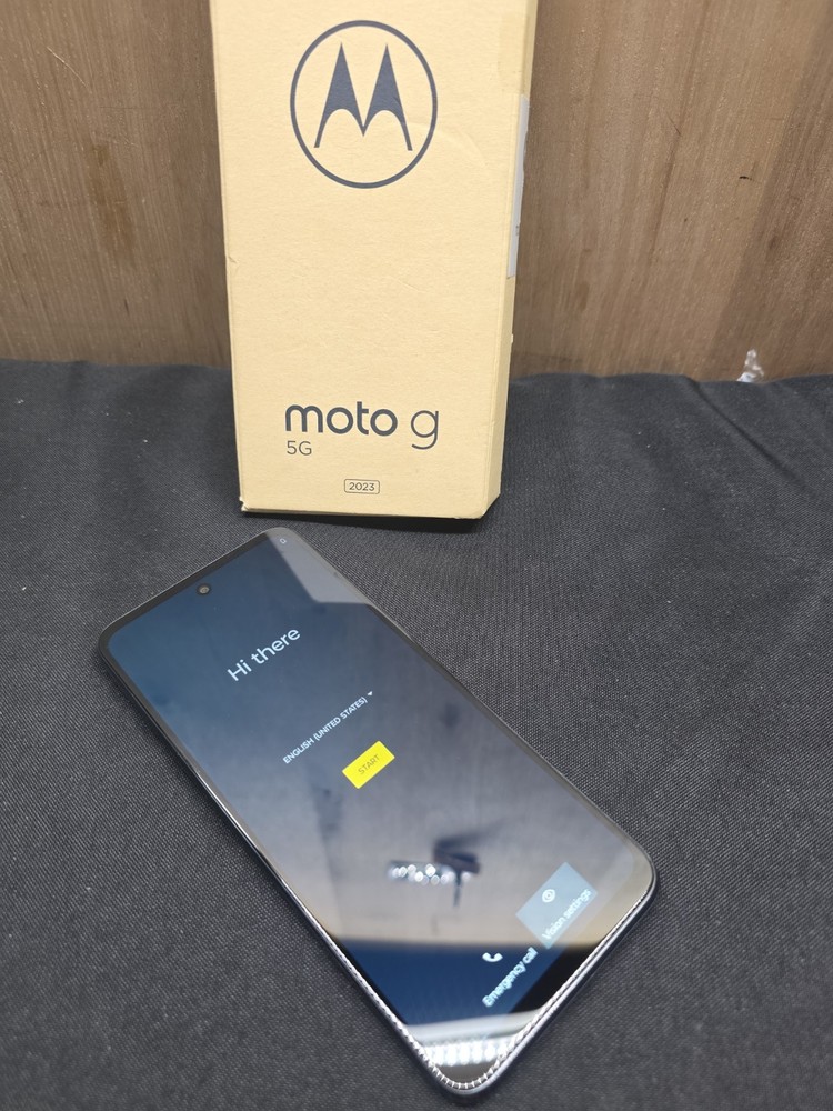 Black Moto G 5g 2023 128GB Unlocked