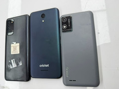 Lot Of 3 PHONES FOXX A551, ICON 2, GALAXY A03S
