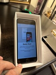 Apple iPhone 6 – 128GB – Silver (Unlocked) A1549 (CDMA + GSM) Plus 2 Free Cases