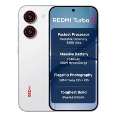 Xiaomi Redmi Turbo 5 Factory Unlocked Dual SIM 12GB RAM 256GB Storage | 7540mAh