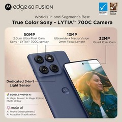 Motorola Edge 60 Fusion 5G Slipstream 8GB RAM 128GB Storage Global Version