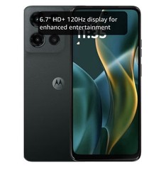 Moto G – 2025 | Unlocked | Made for US 4/128GB | 50MP Camera | Forest Gray