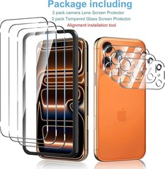 Anoowkoa 3 Pack for iPhone 17 Pro Max 6.9″ Screen Protector + [3 Pack] iPhone17