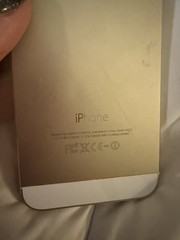 Apple iPhone 5s Gold A1533 Disabled Powers On For Parts or Repair