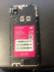 Cloud Mobile Stratus C7 Black – No Sim Card