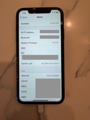 Apple iPhone XR 128GB Black Unlocked MT362LL/A w/ Box & New Accessories – Great!