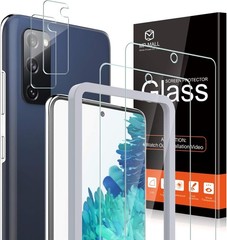 4 Pack of Screen Protectors and Camera Lens Covers for Samsung Galaxy S20 FE 5G