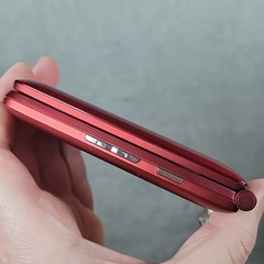 Jitterbug Flip 4043S Red 4G LTE Senior Phone Powers On No SIM Read Desc