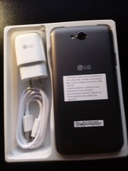 Virgin Mobile LG X Charge Smartphone LGSP320AVP Titan Black 16GB Phone