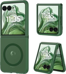 Motorola Razr Plus 2026/2025/2024 Case, Moto Razr 50 Ultra 5G Magnetic Cover Gre