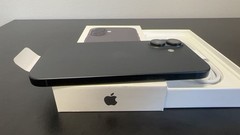 New Open Box Apple iPhone 16 128GB Black Unlocked (100% Battery, Cycle 0)