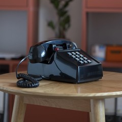 Opis PushMeFon Mobile 4G Desk Phone – Retro GSM Home Senior Cellphone Unlocked –