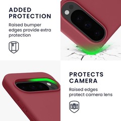 Google Pixel 10 / Pixel 10 Pro Case – TPU Silicone Phone Cover with Soft Finish