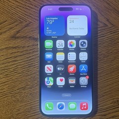 Apple iPhone 14 Pro Max 128GB Purple 48MP iOS Bluetooth Wi-Fi Parts/Repair