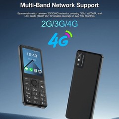 Unlocked DOOV R77 PRO Android Smartphone Dual SIM Phone Keyboard Whatsapp Mobile