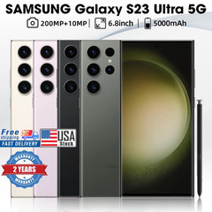 New Samsung Galaxy S23 Ultra 5G SM-S918U 256GB/512GB Factory Unlocked GSM+CDMA