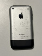NEVER ACTIVATED iOS 1.0 YM Apple iPhone 1st Generation – 4GB – Black A1203 (GSM)