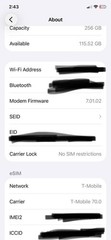 Apple iPhone 11 Pro A2160 256GB Midnight Green T-Mobile Face ID Issue READ