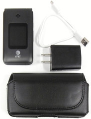 Alcatel Cingular Flip 4 IV U102AA – Black ( AT&T ) 4G LTE Smartphone – Bundled
