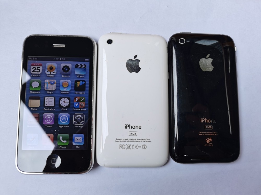 iOS 6 Apple iPhone 3GS – 8G 16G 32GB (Unlocked) A1303 (GSM) 100% Working