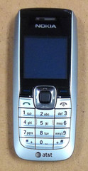 Nokia 2610b – Silver and Black ( AT&T ) Cellular Candybar Phone
