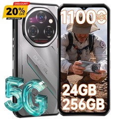 2026 OUKITEL WP62 5G Rugged Smartphone Android 15 24GB+256GB 11000mAh T-Mobile