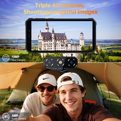 OUKITEL G3 Rugged Smartphone Android 15 16GB+128GB/1TB TF 6300mAh 6.0″ T-Mobile