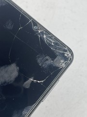 Samsung Galaxy A326U1 For Parts AS IS Cracked Screen Only Powers On Briefly