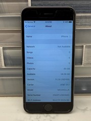 Apple iPhone 6 A1549 Space Gray 64GB AT&T Locked Smartphone 4.7” Good Condition