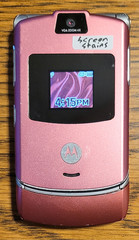 Motorola RAZR V3 – Pink ( Cingular / Unlocked ) Very Rare GSM Flip Phone – READ