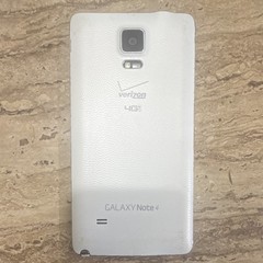 Samsung Galaxy Note 4 32GB White Verizon 4G LTE SM-N910V 5.7in 16MP
