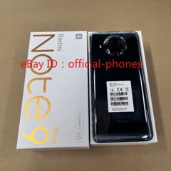 Xiaomi Redmi Note 9 Pro 5G 128/256GB ROM 108MP Unlocked Dual SIM Snapdragon 750G