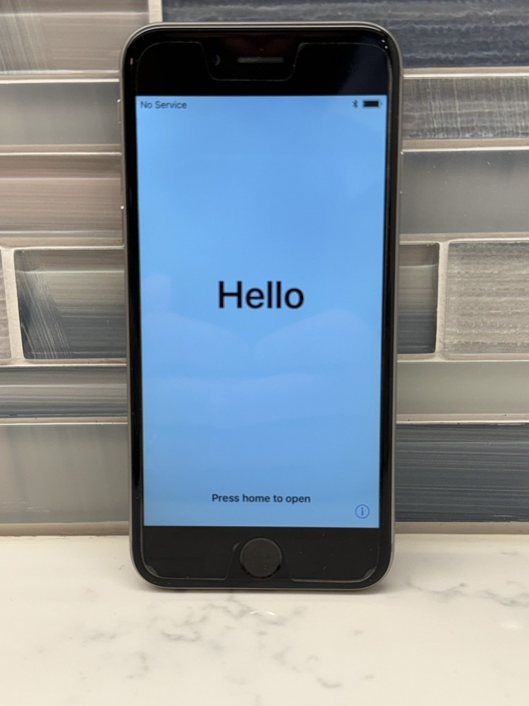 Apple iPhone 6 A1549 Space Gray 64GB AT&T Locked Smartphone 4.7” Good Condition
