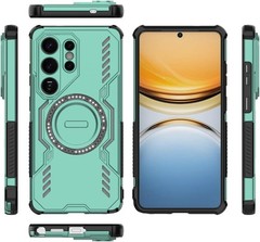Phone Case Design for Samsung Galaxy S26 Ultra (6.9″ Inches) – Green Armor Cover