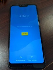 Moto G7 Power 32GB Verizon Android 4G LTE Smartphone Blue XT1955-6 CrackedScreen