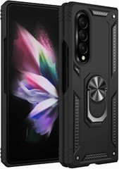 Samsung Galaxy Z Fold 3 Case with Kickstand Full Body Hard PC Stylish Shockproof