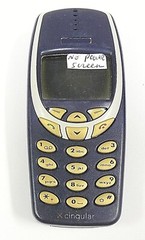 Nokia 3360 – Blue and Gray ( Cingular / TDMA Network ) Rare Cellular Phone