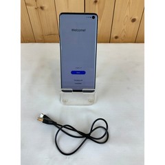 Samsung Galaxy S10 Dual SIM, SM-G973U, 128GB, Blue, Screen Burn!