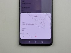 OnePlus 8 (IN2017) 128GB – Black (T-Mobile) – CRACKED – Clean IMEI – J6221