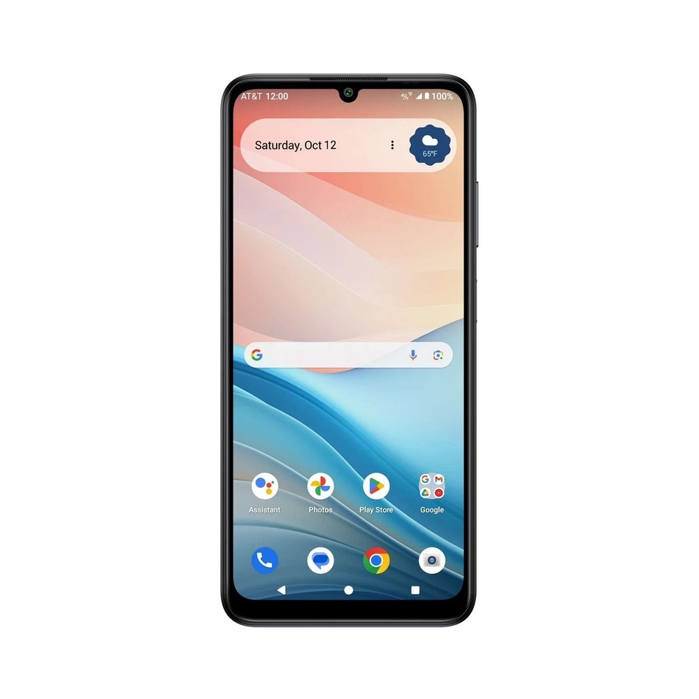 AT&T Verge 64GB Locked Smartphone, Galactic Blue, 6.75″ Display, Android 14