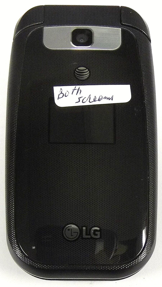 LG True B470 – Black and Gray ( AT&T ) Cellular Flip Phone
