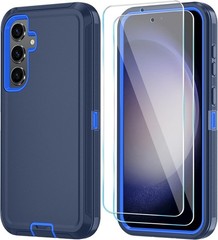 Heavy Duty Shockproof Phone Case for Samsung Galaxy S23 FE with HD Screen Protec