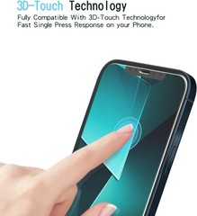 2PCS Screen Protector for iPhone 12 Pro Max 6.7 Inch Tempered Glass Anti-Scratch