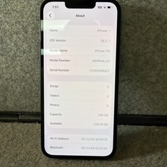 Apple iPhone 17e BLACK 256GB A3575 USB Type-C eSIM LOCKED