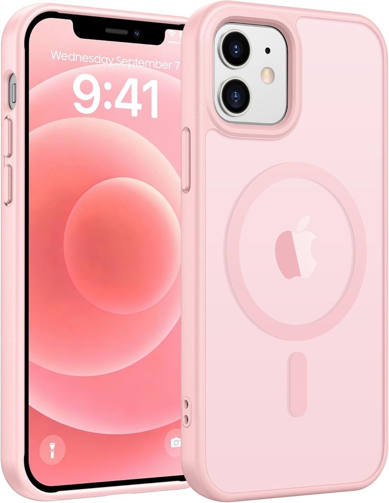 iPhone 13 Mini Case: iPhone 12 Mini Case Translucent Matte Magnetic Phone Cover