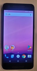 Google Nexus 6P 64 GB Frost (Unlocked), it RUNs perfectly fine AS IS USED 5/10