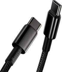 USB C Cable, 100W PD 5A QC 4.0 Fast Charging USBC to USBC, Zinc Alloy Nylon Brai