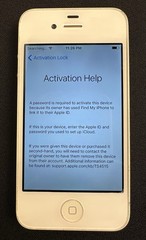 Apple iPhone 4s ( A1387 ) Activation Code Error, No Return