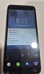 Alcatel Avalon V (TCL 5059S) 16GB Gray (Verizon) FOR PARTS Only Powers Up Charge